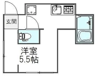 ユタカビル【2階】の間取り