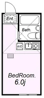 ユナイト東寺尾コモエスタ【2階】の間取り