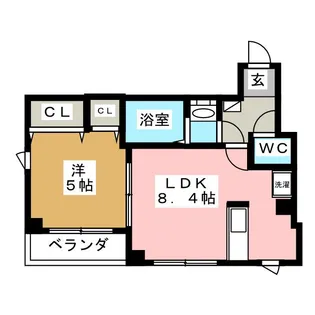 サニーコート【2階】の間取り