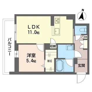 通町グランデ【1階】の間取り