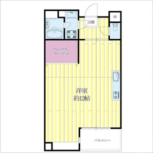 ブランミュール【3階】の間取り