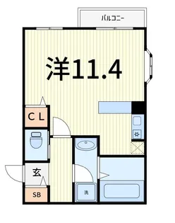 グリーンガーデン【2階】の間取り