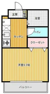 カーサプリマベーラ【1階】の間取り