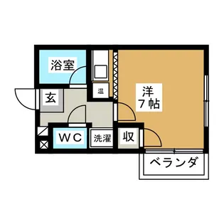 ベルコモンズ八幡山【3階】の間取り