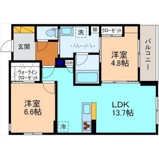 リオ・ブランコ【2階】の間取り
