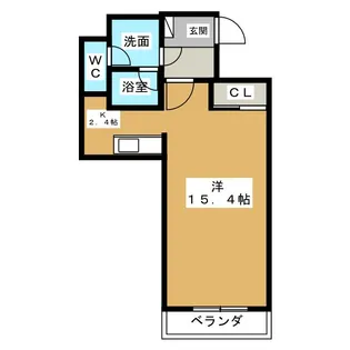 アーデン東別院【2階】の間取り