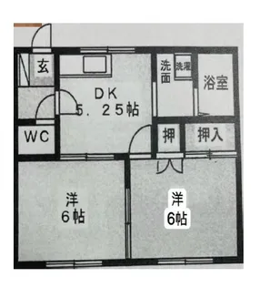 ニュー桜ハイツ【1階】の間取り