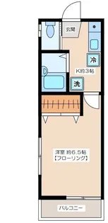サンハイツ【2階】の間取り