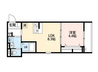 robot home 阿佐谷北【2階】の間取り