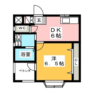 ガーデンM&M A【2階】の間取り
