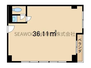 サングレイス【2階】の間取り