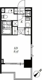 チェスターコート御茶ノ水【2階】の間取り