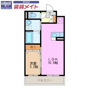 GRAND HILL【4階】の間取り