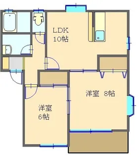 鈴の木ニュータウン【2階】の間取り