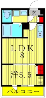 ARCADIA【3階】の間取り