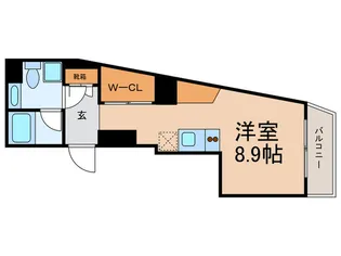 OZIO常盤台【6階】の間取り