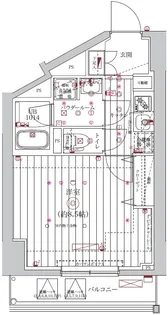 ユリカロゼ東向島【8階】の間取り