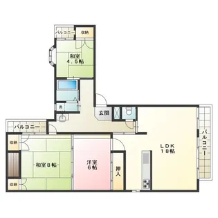 大岡駅前ビル【2階】の間取り