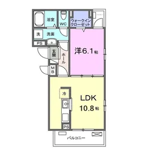 ルミエール【3階】の間取り