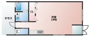 第2ハイツフジ【1階】の間取り