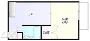 ヴェール西早稲田【1階】の間取り