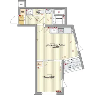 ビバリーホームズ練馬高野台II【2階】の間取り