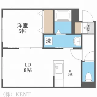 ニアステーション宮の沢【2階】の間取り