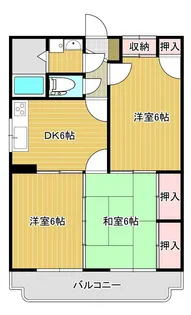 パークサイドドリーム【3階】の間取り