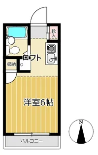 セシカ境南【2階】の間取り