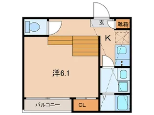 サイプレスト松原町【2階】の間取り