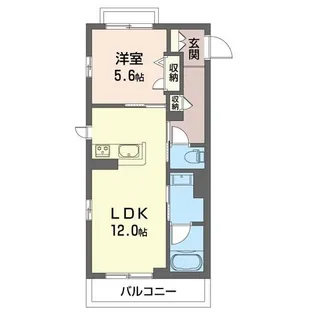 セントリビエ湘南【3階】の間取り