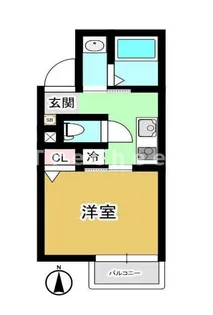 メゾンブリーズ【1階】の間取り