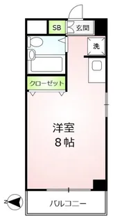 シントミプラザ新宿【4階】の間取り