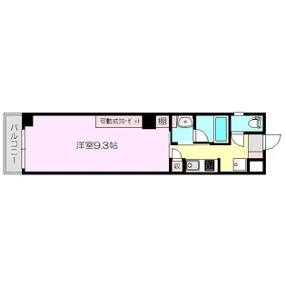 ウィステリア新大阪【5階】の間取り