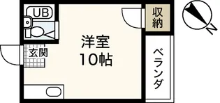 高村ビル【4階】の間取り