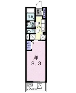 イースト・パーク【2階】の間取り