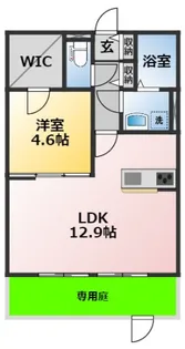 Jouer Perlan (ジュール ペルラン)【1階】の間取り