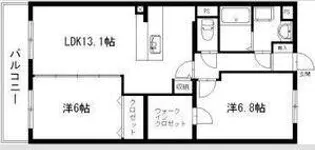 タンドレス【3階】の間取り