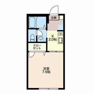 グリーンヒルズ III【1階】の間取り