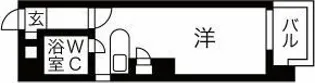 リアライズ鶴舞南II【5階】の間取り