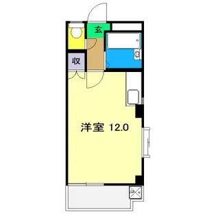 杉本マンション【3階】の間取り