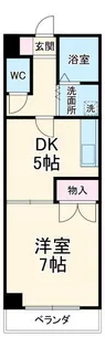 バーディーハイツ【2階】の間取り