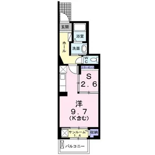 ボナールTN【1階】の間取り