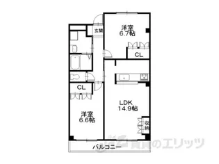 レマルージュ【2階】の間取り