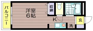 タナック芦花II【1階】の間取り