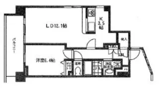 ラヴィッサン【6階】の間取り