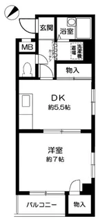 グランドステータス・モア【2階】の間取り