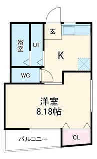 カーサビアンカS【1階】の間取り