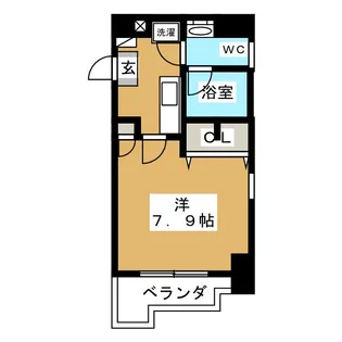 ヴェルディ大口仲町【5階】の間取り