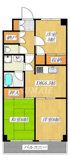 サンライフ浮間【3階】の間取り